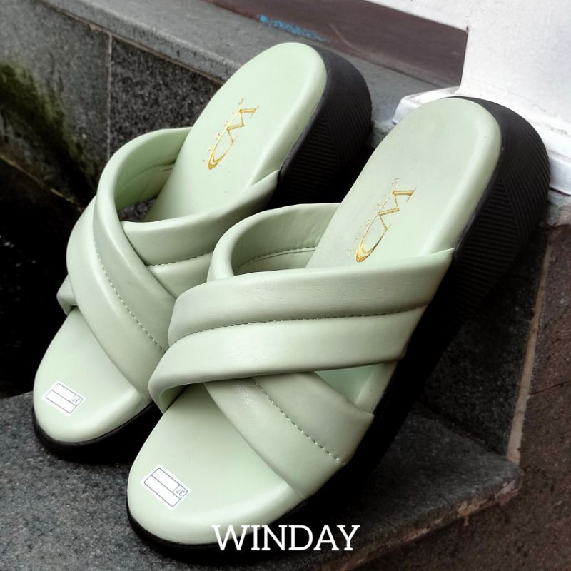 WINDAY Bellami Sandal Wedges Platform wanita