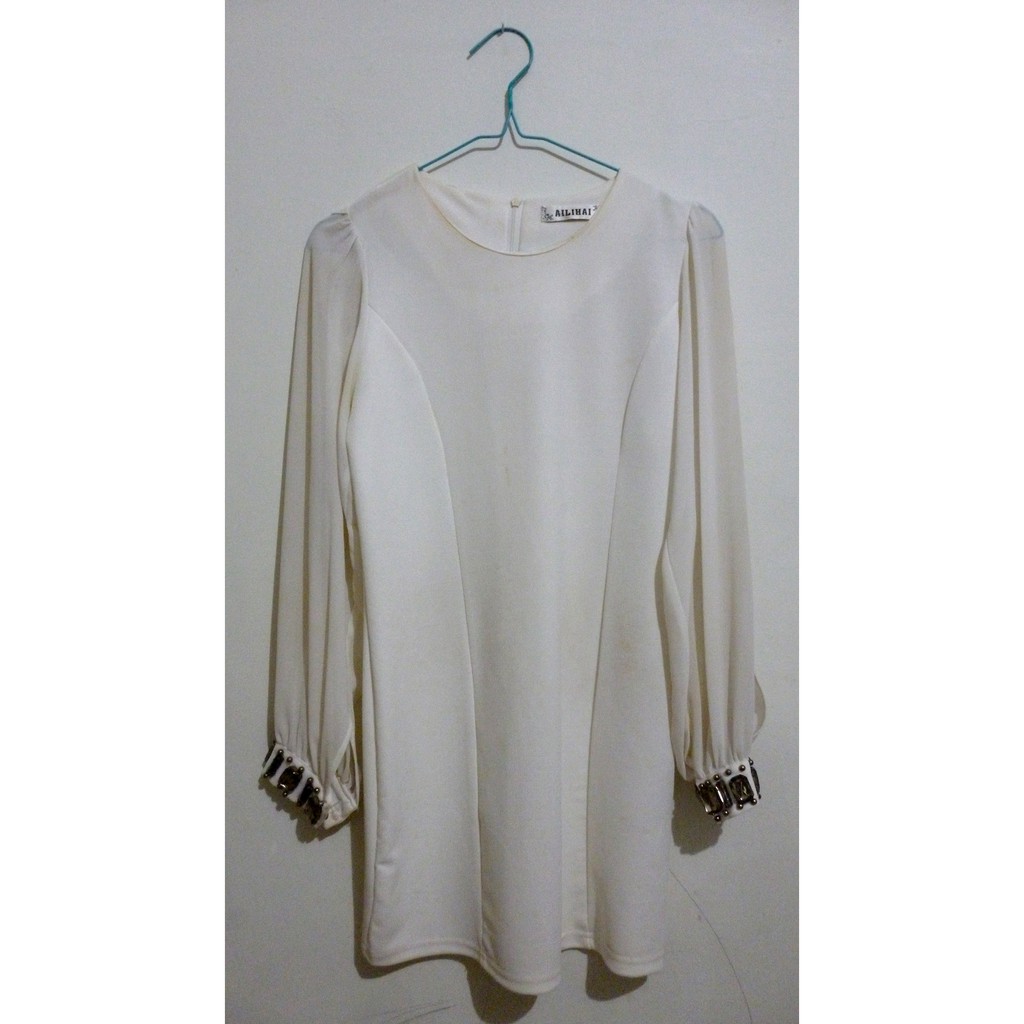 Baju Atasan Wanita 1 (Putih) / Blouse / Preloved / Bekas