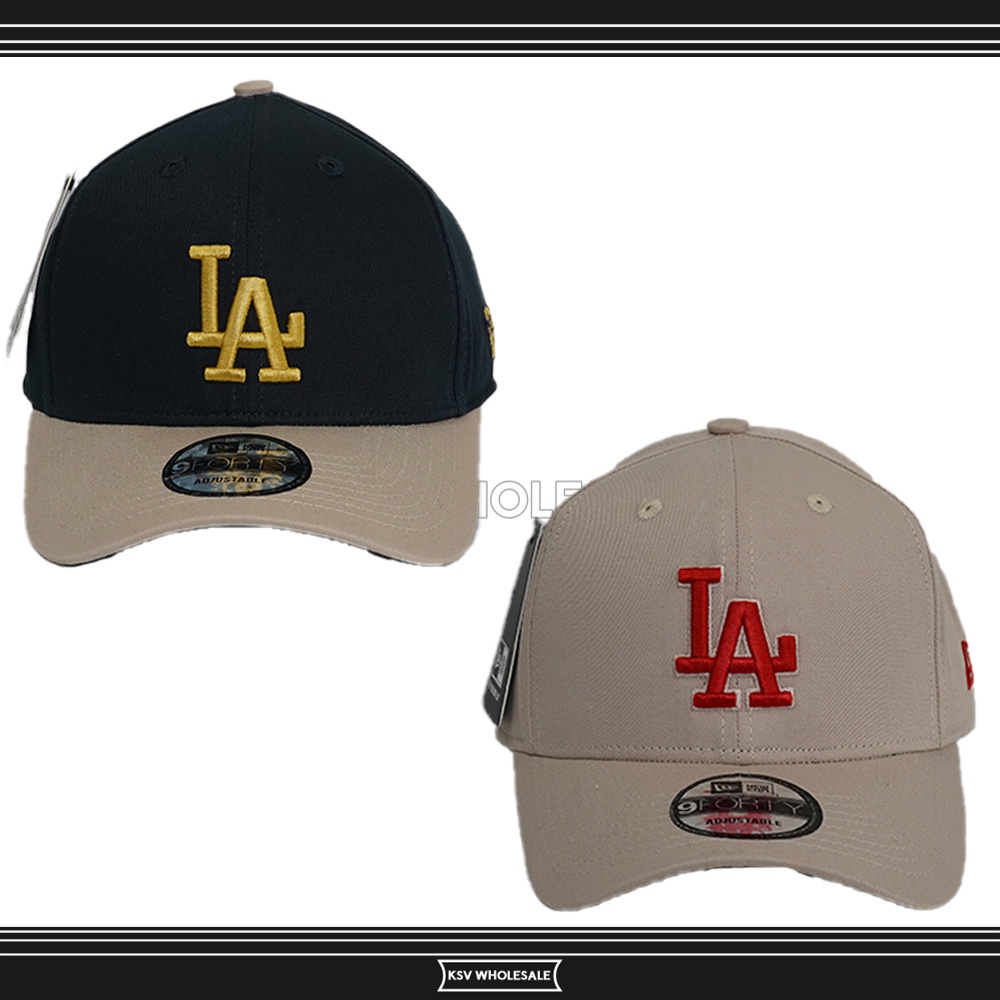 Topi Grade ORIGINAL Baseball Hat LA Dodgers, Los Angeles, Topi Bisbol MLB NBA Cap Cream Krem Khaki Biru Dongker Navy, Pria Dewasa Ori Distro NYC, YN, NY New York Yankees Murah Premium Import 100% Anak Laki Laki Wanita Unisex Bordir Polos