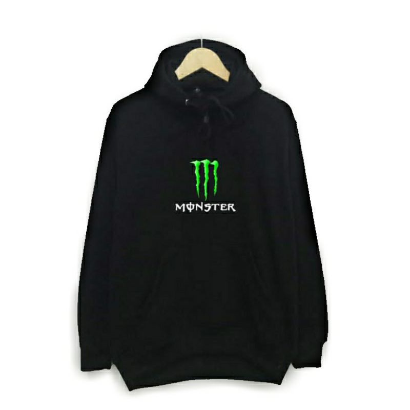 S - XXXXXL(6XL) Jaket Hoodie Pullover MONSTER ENERGY Big Size OVERSIZE Sweater Pria Wanita Jumbo