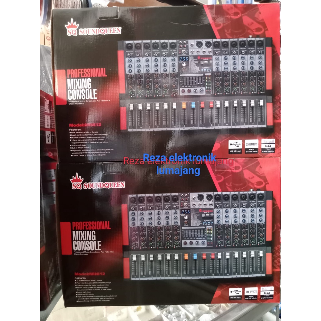 Mixer Sound Queen mini 12 Channel