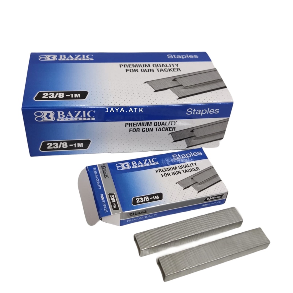 STAPLES ISI STAPLER JILID 23/8 GUNTACKER TEMBAK 12 X 8 MM