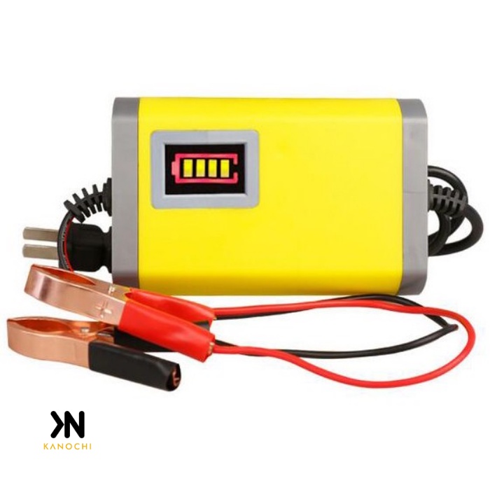 Charger Aki Portable 12V/2A Mobil Motor motorcycle battery charger