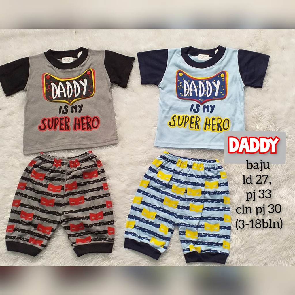 Setelan anak 1 tahun / setelan anak bayi / setelan anak laki / amena