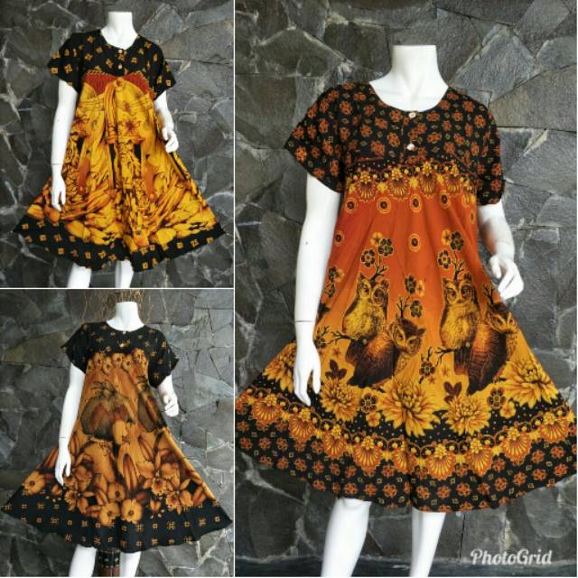 Daster klok kencana ungu