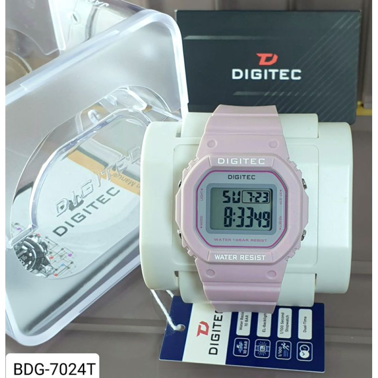 Jam Tangan Wanita Pria (Unisex) BDG-7024T Tahan Air Gratis Ongkir COD