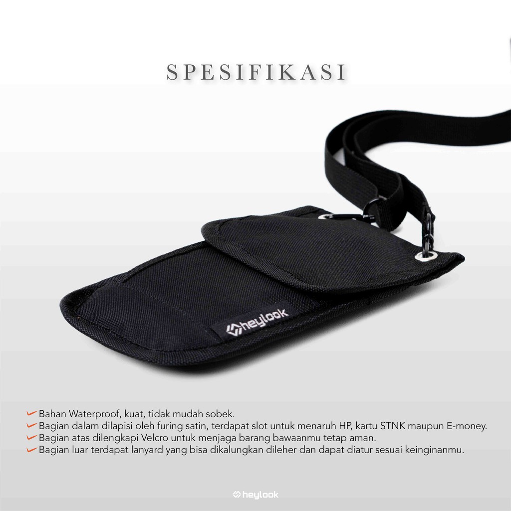 HEYLOOK Project - Sling Phone OSAKA Pouch Wallet Waterproof Dompet Kartu Anti Air Sling Bag Pouch