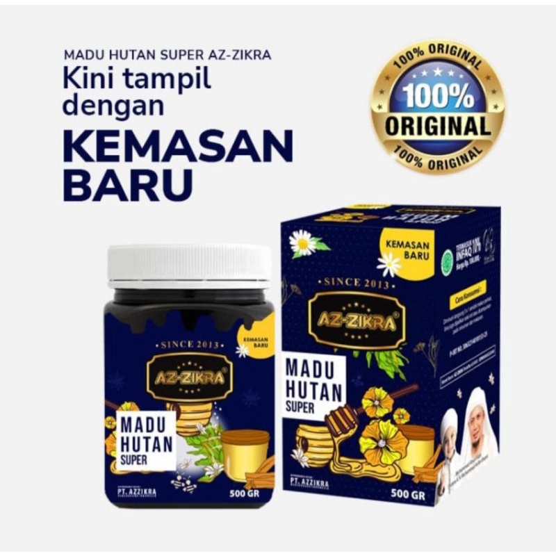 

Madu Hutan Super Azzikra Manis 500gr
