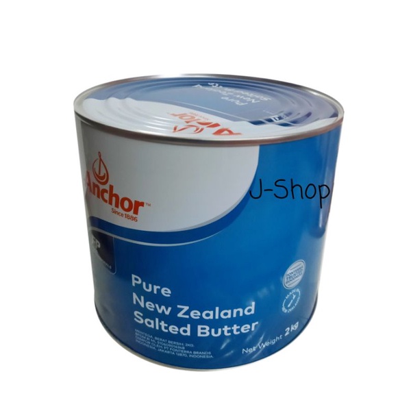 

ANCHOR SALTED BUTTER 2KG/BUTTER ANCHOR/MENTEGA ANCHOR GOLDEN FERN