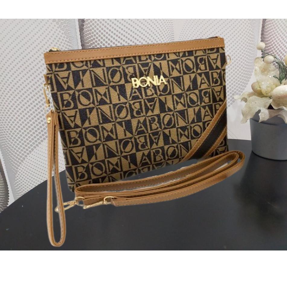 "MD. 566618"  TAS Wanita LINE BONIA Clutch Selempang SUPER QUALITY IMPORT BATAM