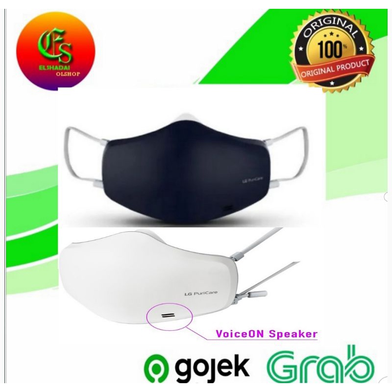 LG Mask Wearable Air Puricare  Masker AP551AWFA LG Purifier HEPA Filter Original Gen 2