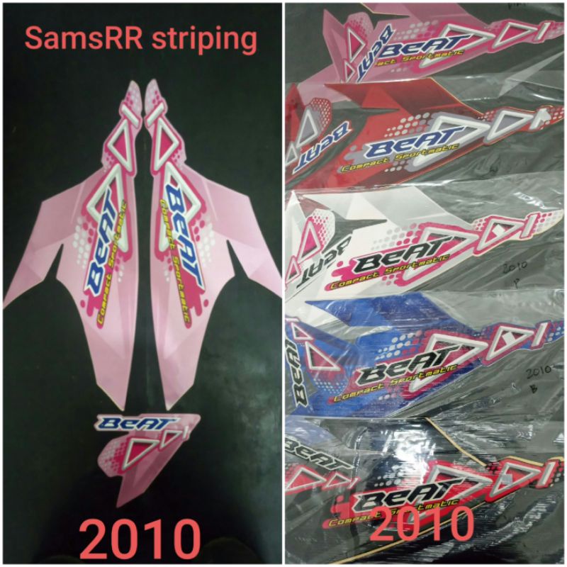 Sticker,Striping Honda BEAT 2010