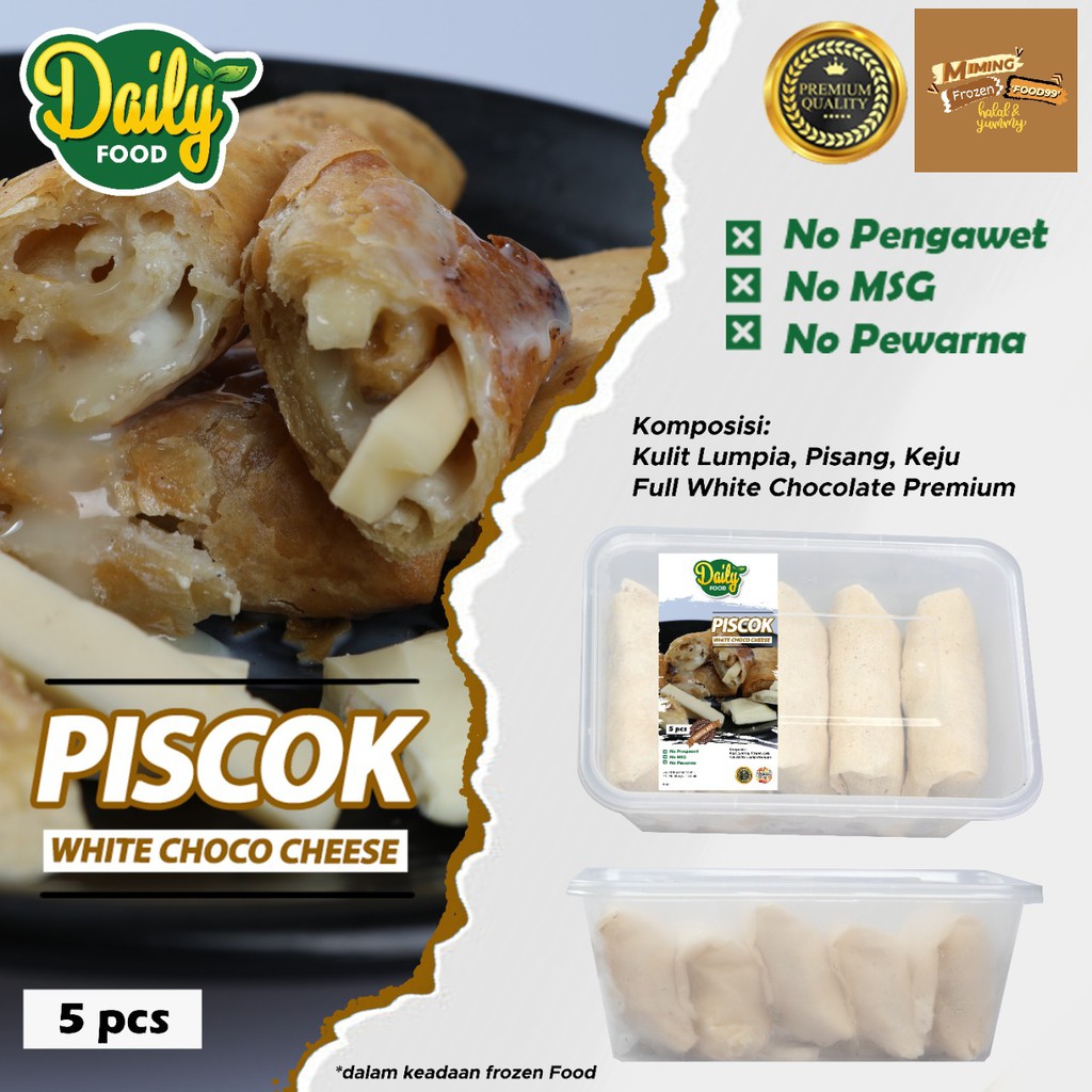 

PISCOK WHITE CHOCO CHEESE (FROZEN FOOD)