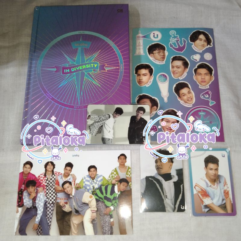 OFFICIAL PHOTOBOOK ALBUM STICKER PHOTOCARD UN1TY