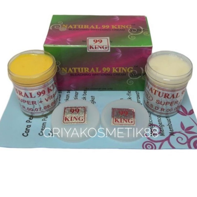 CREAM 99 KING SUPER SIANG &amp; MALAM [Dus hijau]