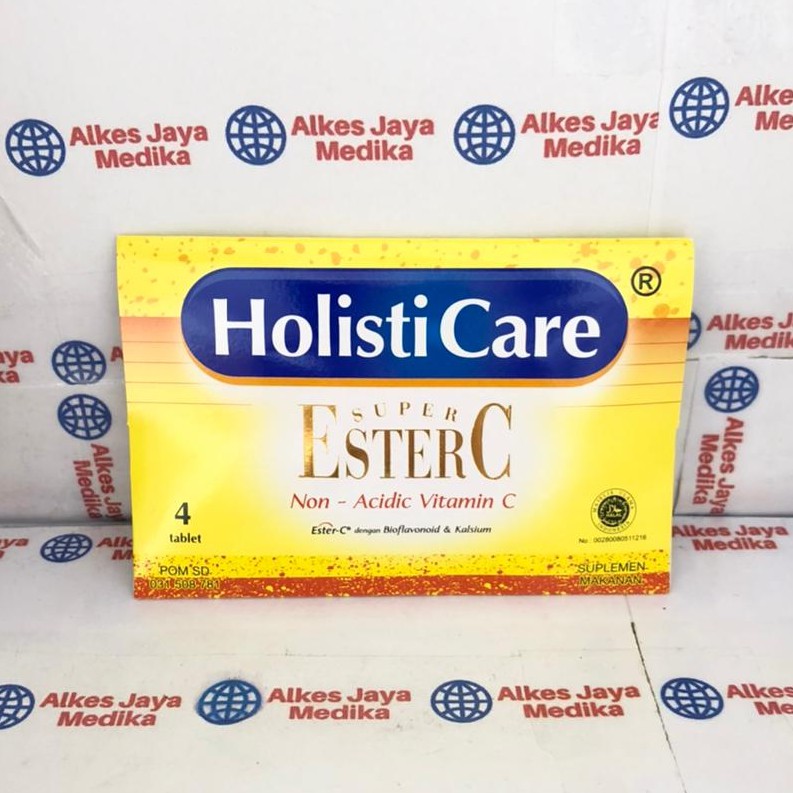 Holisticare Ester C Strip Isi 4tablet - Vitamin C