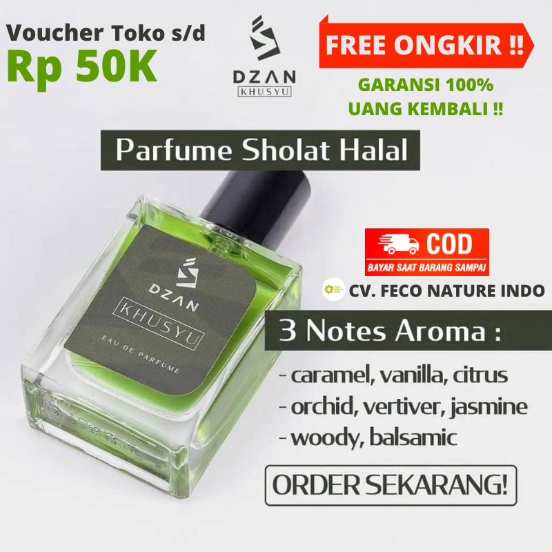 Dzan Khusyu, Parfum Dzan Khusyu, Parfume Dzan Khusyu, Promo Parfum Dzan Khusyu Eau De Parfume Non Al