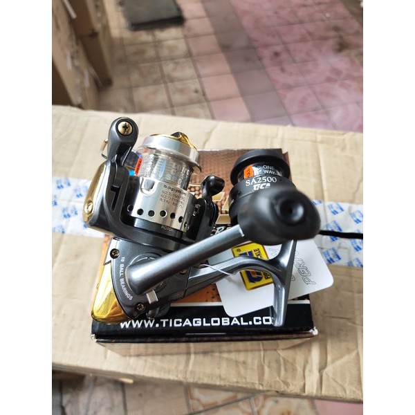 Reel Pancing TICA Libra SA 2500H Free Spool Ril Rel Rill Rell Katrol Kerekan Gulungan Alat Pancing P