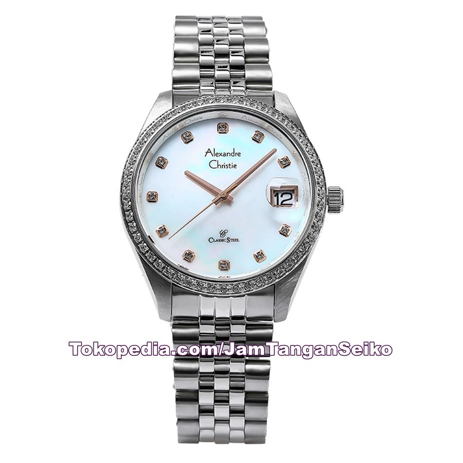 Jam Tangan Pria Alexandre Christie AC 5008 MD BSSMS Original Stainless