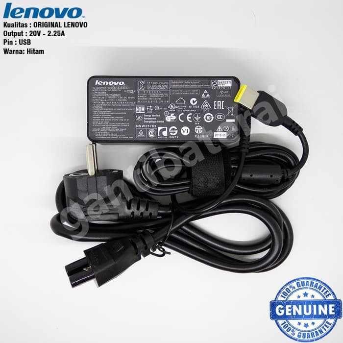 Adaptor Charger Original LE G400 G400s G405 G405S G400AS 20V 2.25A