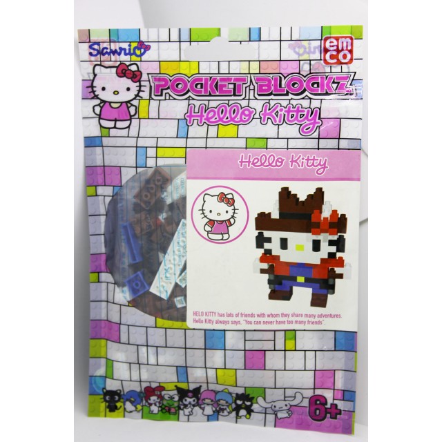 Hello Kitty Pocket Blockz original SANRIO ( more than 100 pcs by EMCO )