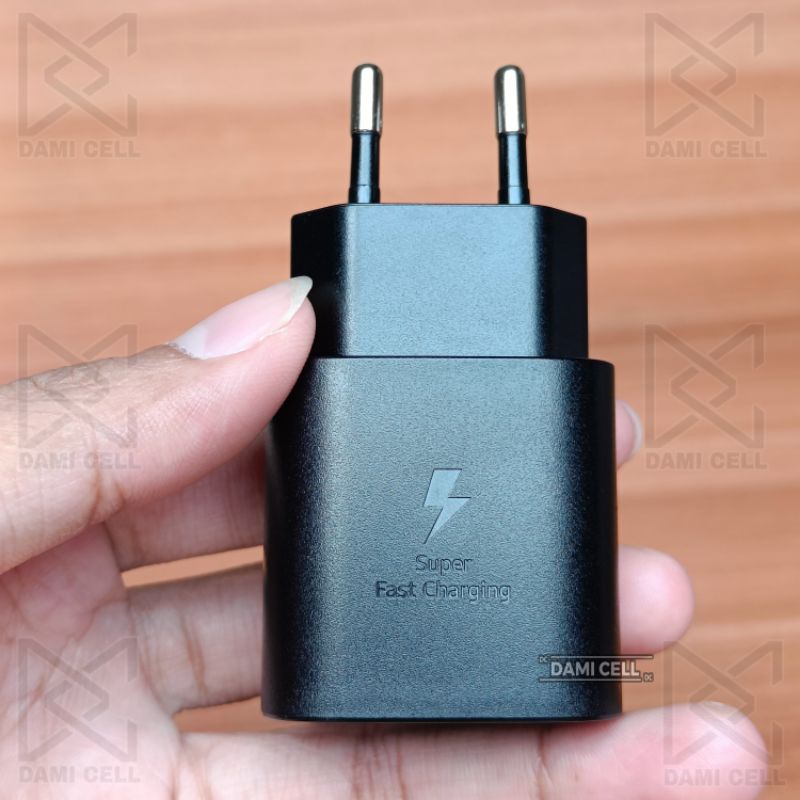 Adapter Kepala Charger Samsung 25W ORIGINAL Port USB Type C