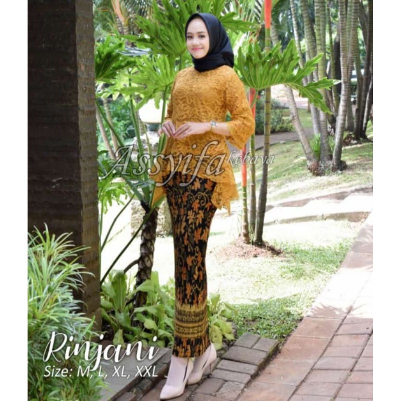 Kebaya Brukat Rinjani - Kebaya Modren - Kebaya Pesta - Kebaya Kondangan