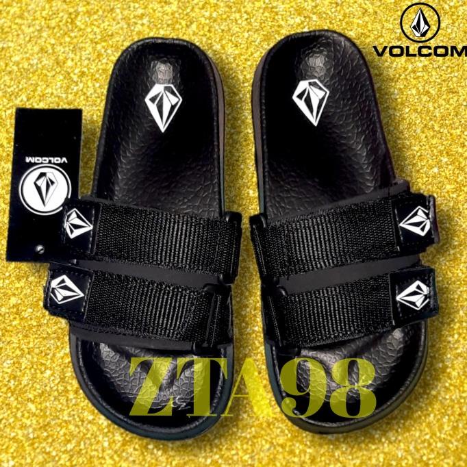 Premium Product Sandal Volcom Pria Wanita Grade Original Sendal Selop Anak Laki Laki - Paling Dimina