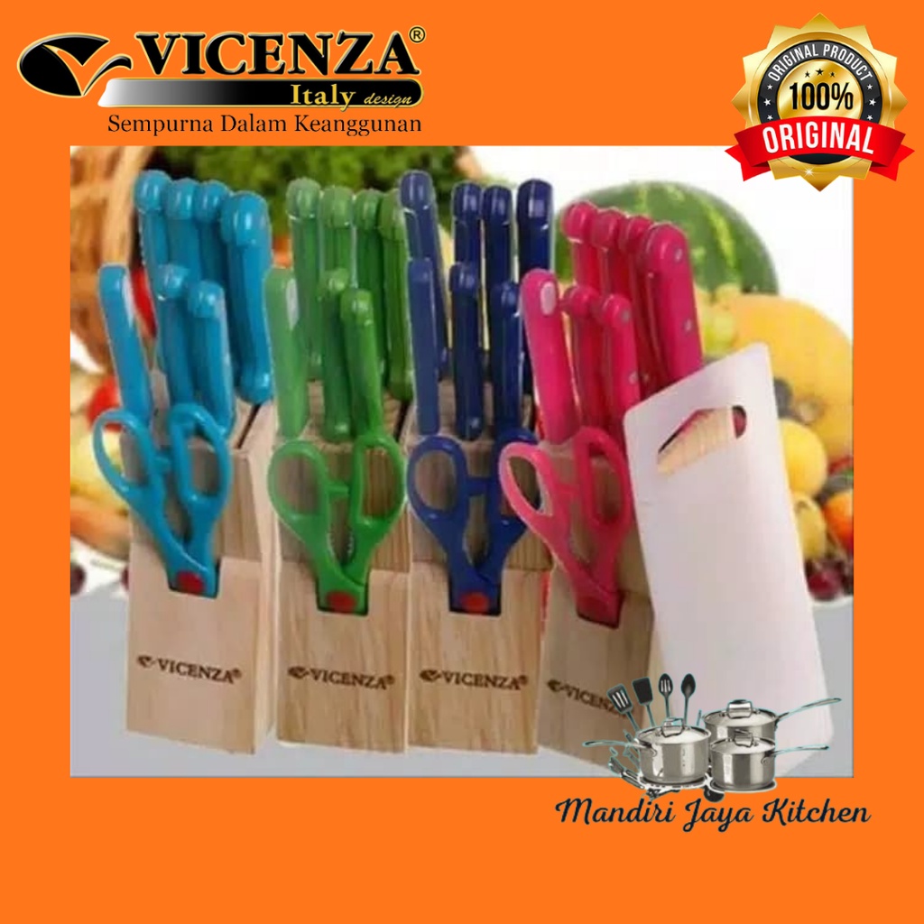 Pisau Set VICENZA V920K-V910K/Knife Set V920K VICENZA