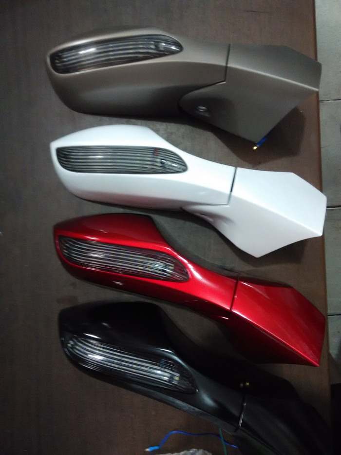 kaca spion NMAX lipat lampu sen samping model mobil