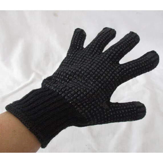 (B203) Sarung Tangan Katun Bintik Karet / Sarung Tangan Polkadot / Safety Gloves Dotting