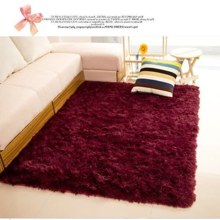 Karpet Impor / Karpet Ruang Tamu / Karpet Dekorasi Karpet Lantai Bulu