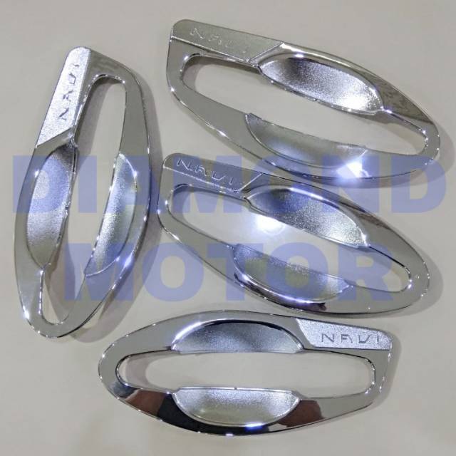 Toyota Nav1 List Garnish Outer Mangkok Warna Chrome