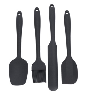 Jual Silicone Spatula Set of 10 Include 4 Mini Spatulas, Heat Resistant