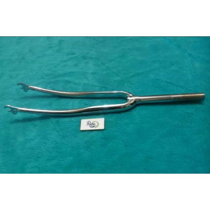 TERMURAH. FORK FIXIE STANDAR CHROME 700C. FORK 700C STANDAR