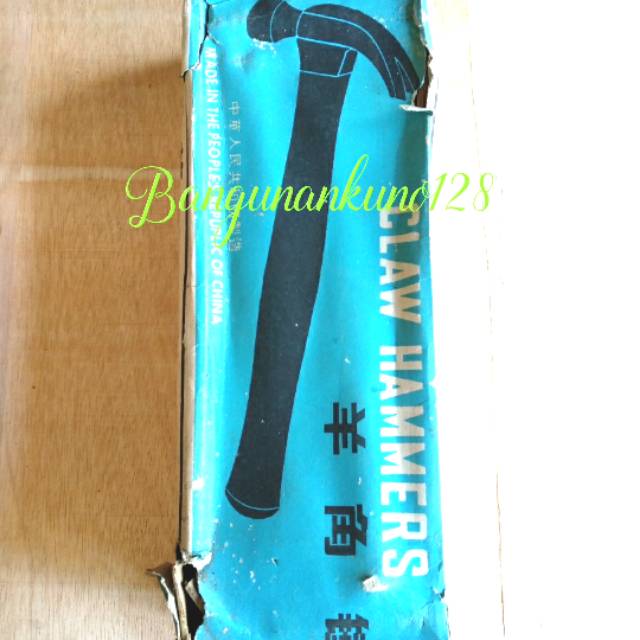 Palu / Pukul Besi Kambing Claw Hammer 0.5 merek Kuno Two Axe