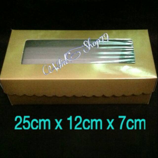 

Dus Mika Kue Box Mika BolGul Dus Mika Brownies (25x12x7)