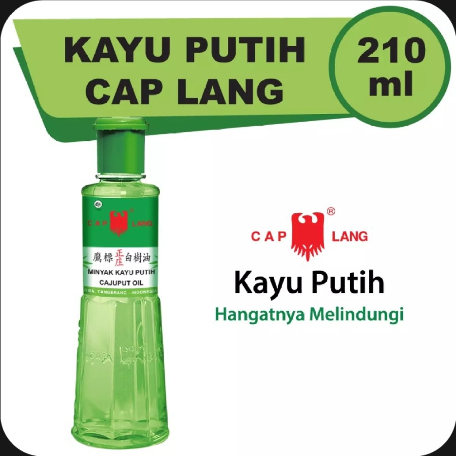 MINYAK KAYU PUTIH CAP LANG 210 ML READY STOCK MURAH TERMURAH