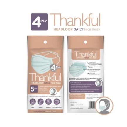 THANKFUL MASKER 4PLY HEADLOOP