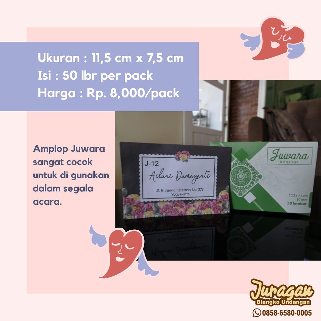 

AMPLOP JUWARA KODE 15 - JURAGAN BLANGKO