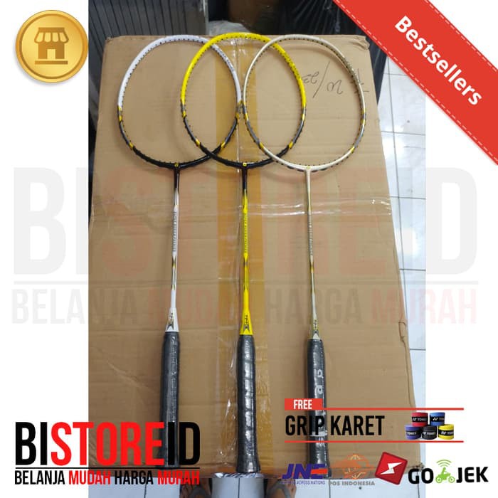 Raket Badminton Apacs Super Series Premier Original Free Grip Karet 