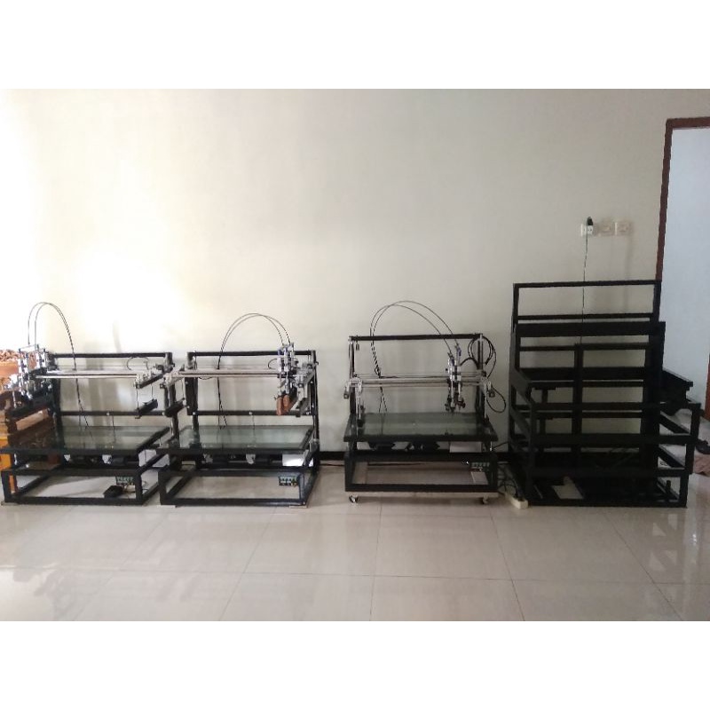 mesin sablon lokal semi otomatis