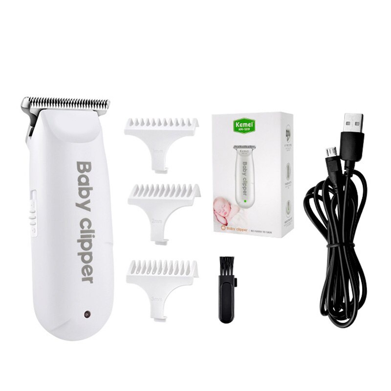 Alat Cukur Rambut Bayi Anak Elektrik Portable Cas Charger Original Baby Clipper COD KM 1319