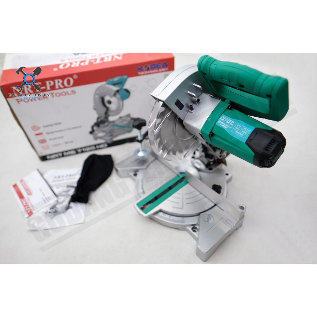 Mesin Potong Aluminium Miter Saw 7 inch NRT PRO 7185HD / Mitre Saw Nrt Pro 7185 HD