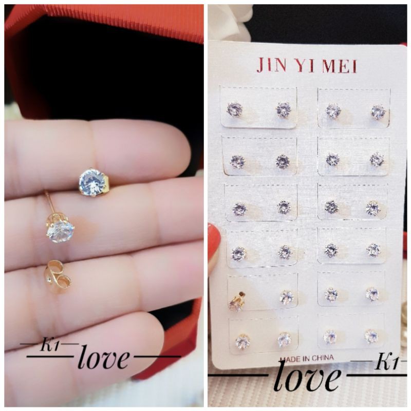 Anting Tusuk mata Gold Terlaris A2453