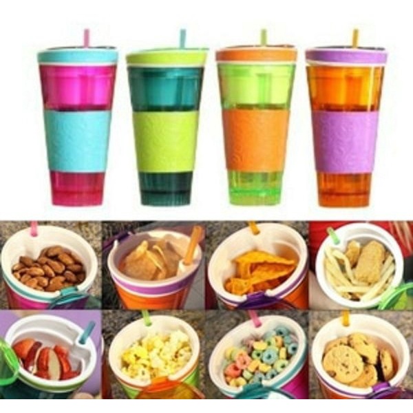 Snackeez 2 in 1 Snack &amp; Drink Cup / Gelas Pop Corn