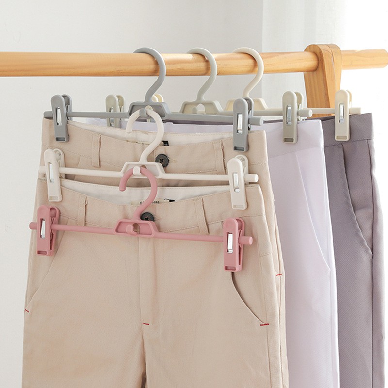 Hanger Jepitan Baju / Hanger Jepit Pakaian / Gantungan + Jepitan Baju / Babashop