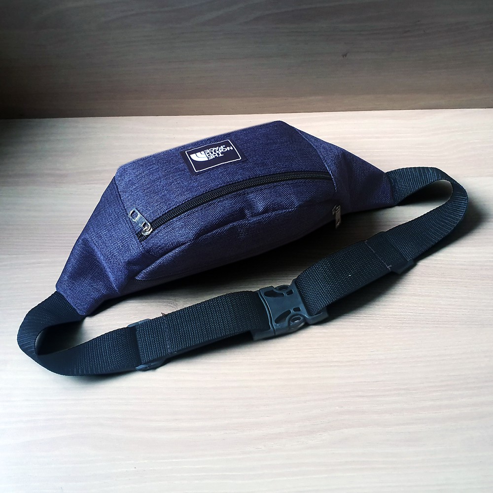 SHOPEE 7.7 BOMBASTIS SALE!! Tas Pria Tas Pinggang Pria 88C040 Waistbag Slingbag Size 8 Inchi Bahan Nilon Waterproof