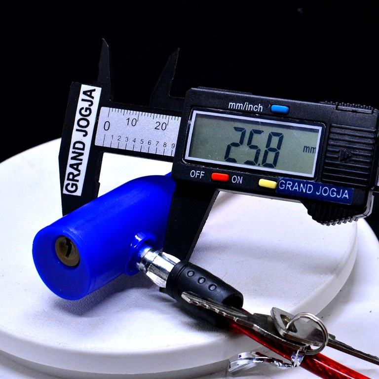 Kunci Gembok Ban Panjang Motor Sepeda Helm Rantai Gudang Anti Maling Pengaman Universal  GRANDJOGJA-5