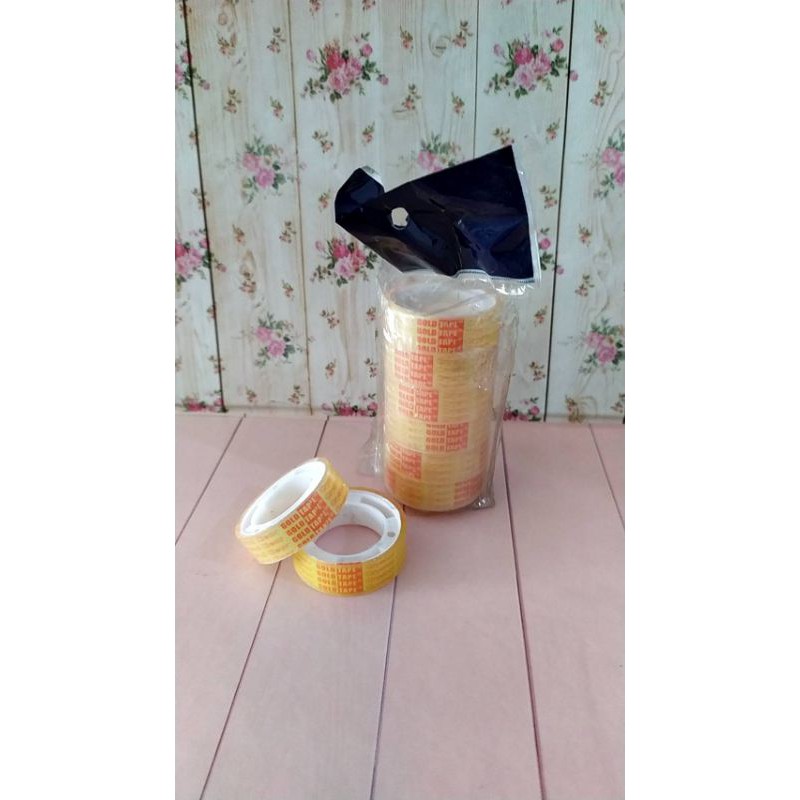 

selotip tape kecil gold tape